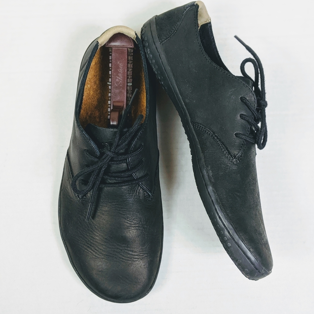 Vivobarefoot RA II Black Leather Oxford